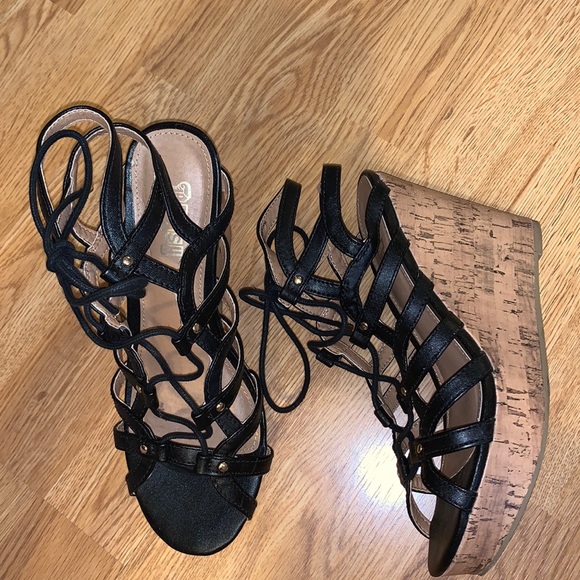 Brash Shoes - Brash Wedges heels. Size 6 1/2